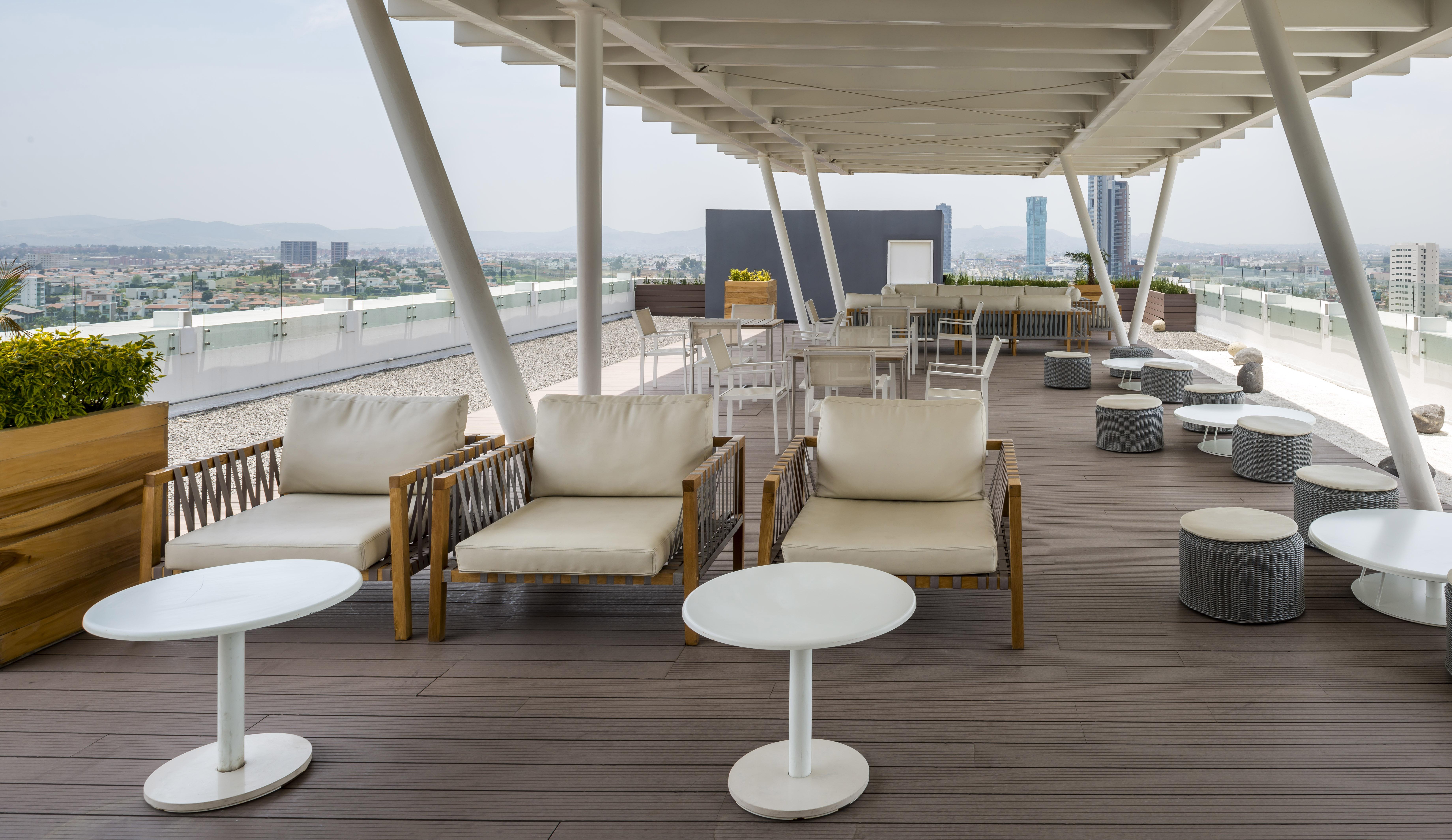 普埃布拉安吉罗波利斯卡米奥真实酒店 外观 照片 Rooftop lounge